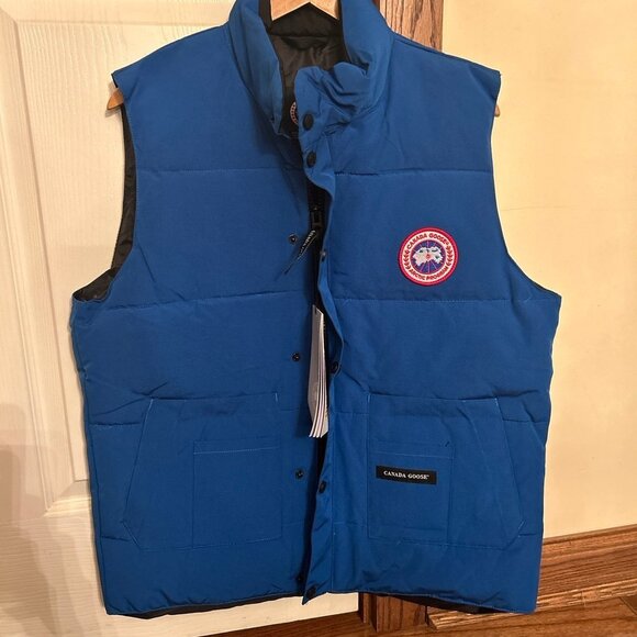 💙💙Freestyle Canada Goose Vest Blue💙💙 - Picture 1 of 4